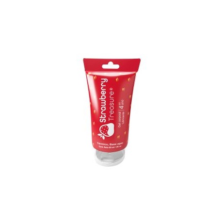 LUBRICANTE 4EN1 STRAWBERRY BY TREASURE 60ML