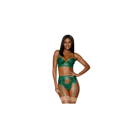 COORDINADO DREAMGIRL 12688 GREEN MEDIANA