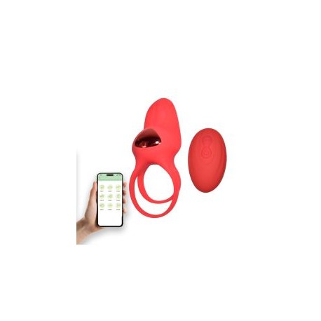 ANILLO VIBRADOR CON APP LICK RING