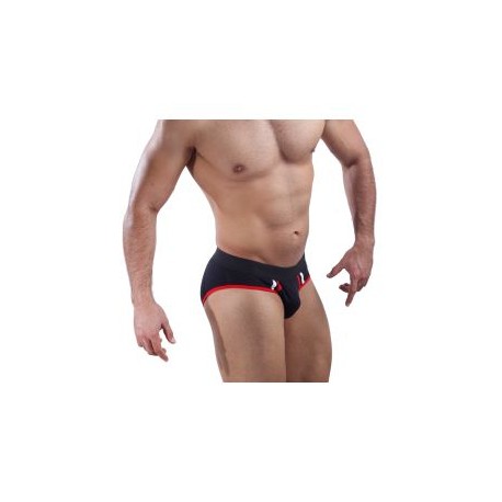 SPORT BRIEF NEGRO-CHICA