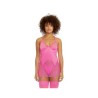 MINIVESTIDO DREAMGIRL 12262 HOT PINK UNITALLA