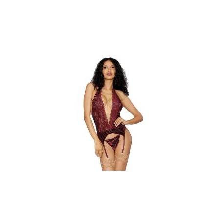 BODY DREAMGIRL 12711 BORGOÑA UNITALLA